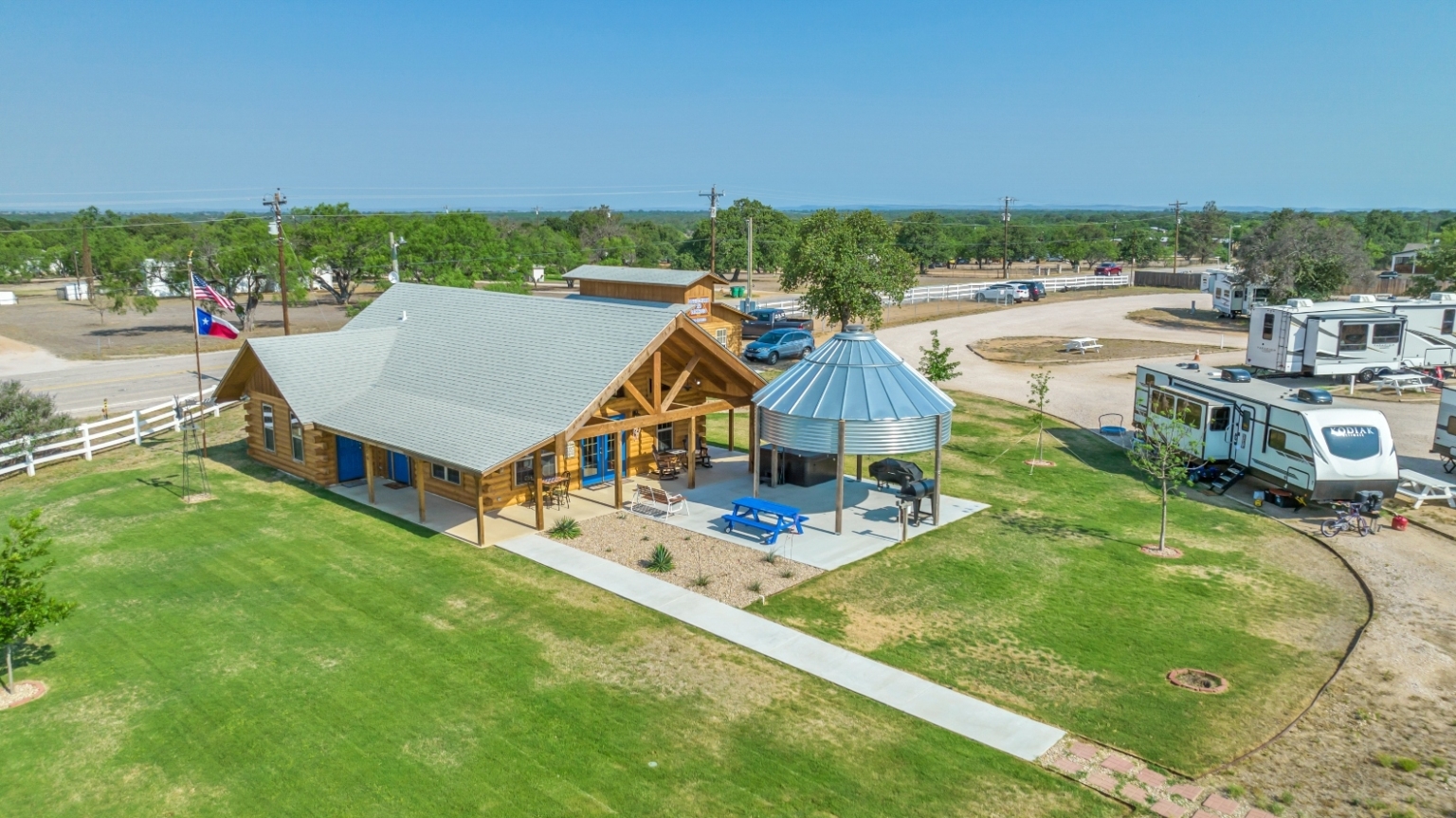 Your Lake Buchanan Pet Friendly RV Resort! Freedom Lives Ranch RV Resort